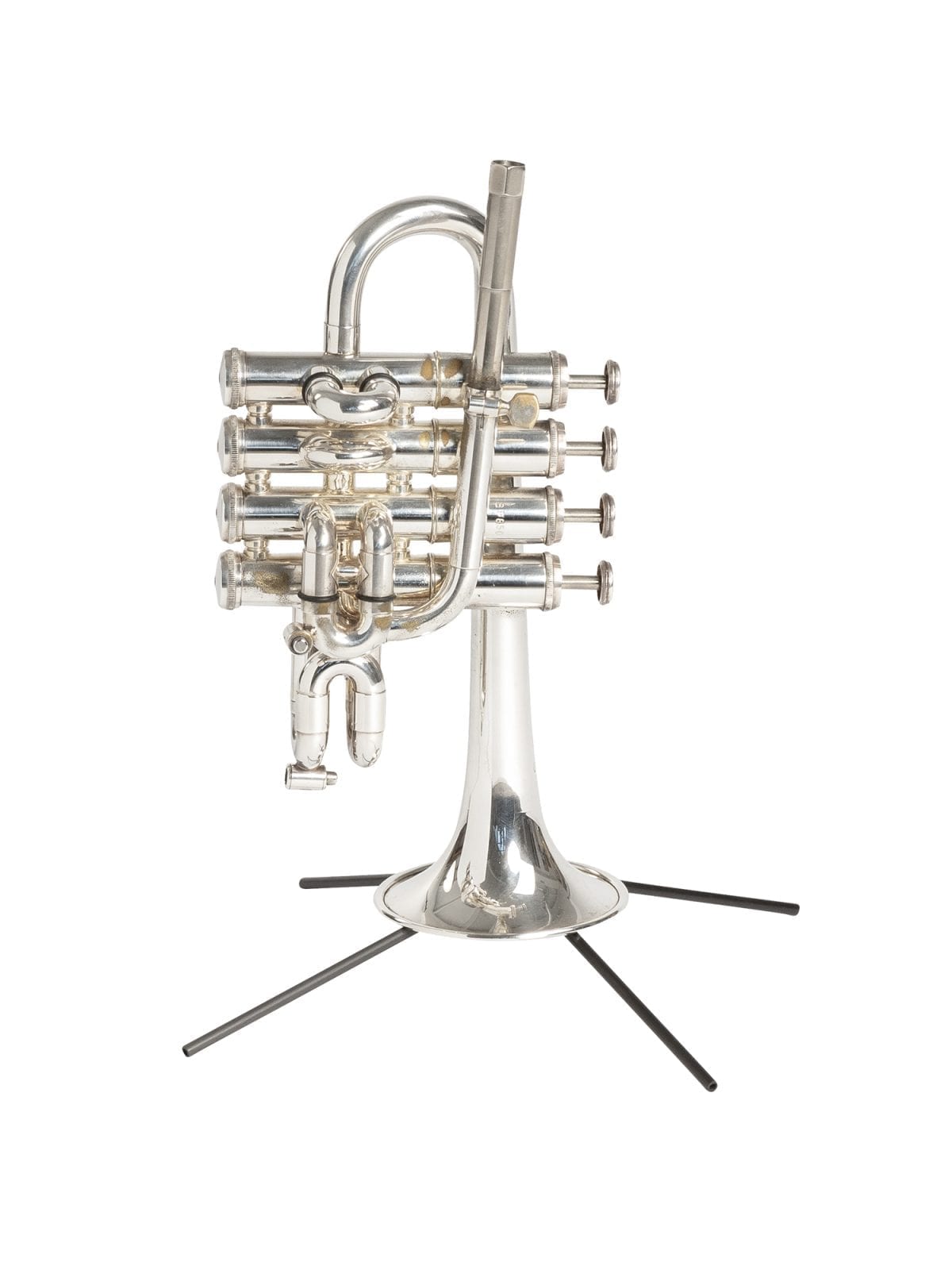 piccolo trumpet stand WoodWindDesign
